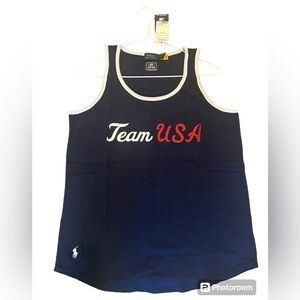 Polo by Ralph Lauren Team USA Women’s Tank Top NWT Tokyo Olympics 2020.